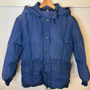 Eddie Bauer Vintage Kara Koram Goose Down Parka Jacket 80s Blizzard Proof Size S